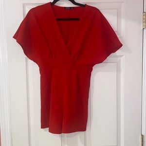 Red Romper! Size Small!